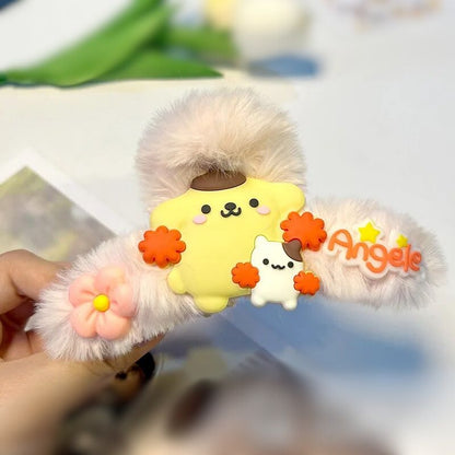 Adorable Sanrio Plush Claw Hair Clip