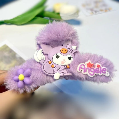 Adorable Sanrio Plush Claw Hair Clip