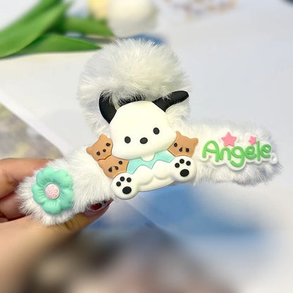 Adorable Sanrio Plush Claw Hair Clip