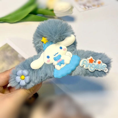 Adorable Sanrio Plush Claw Hair Clip