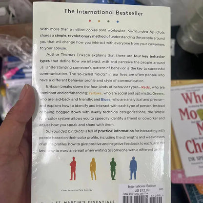 Surrounded by Idiots by Thomas Erikson - The Four Types of Human Behavior