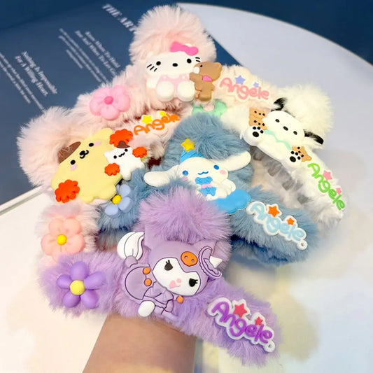 Adorable Sanrio Plush Claw Hair Clip