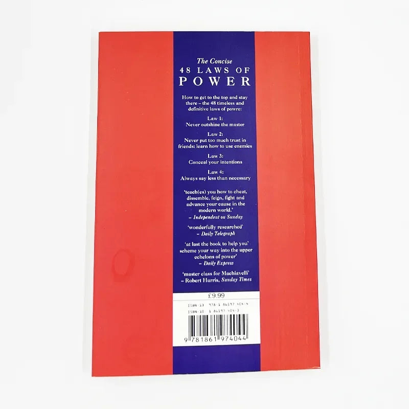 The Concise 48 Laws of Power by Robert Greene - Political Leadership & Philosophy